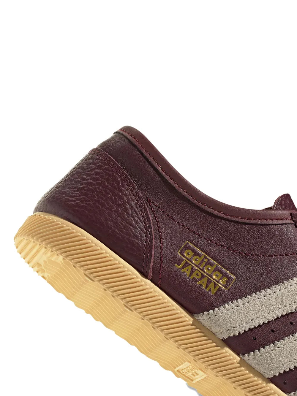 Japan Decon Three-Stripe Leather Sneakers