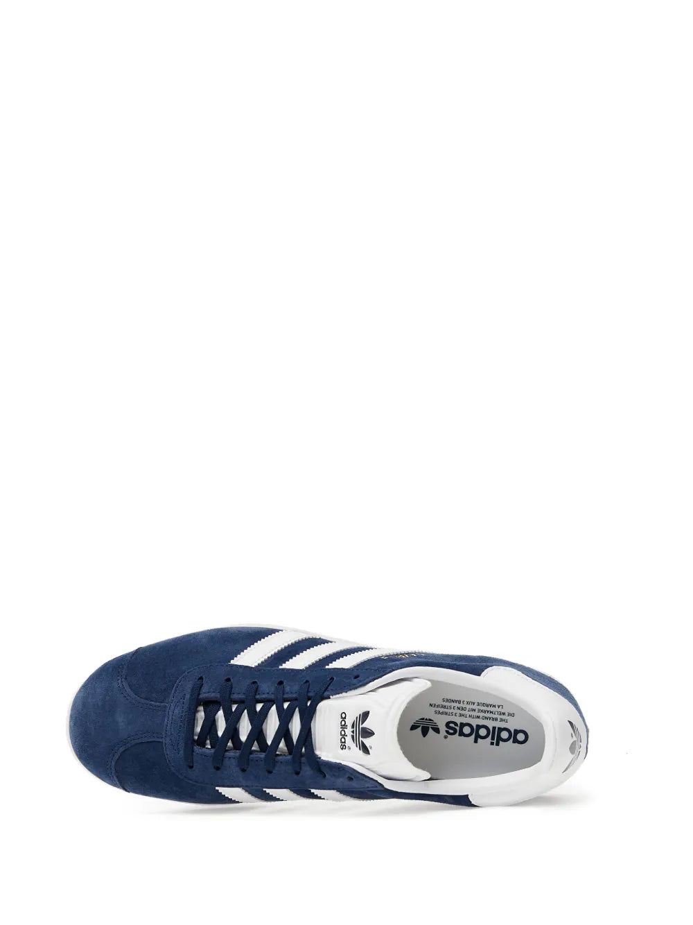 Gazelle Navy Blue/White Sneakers