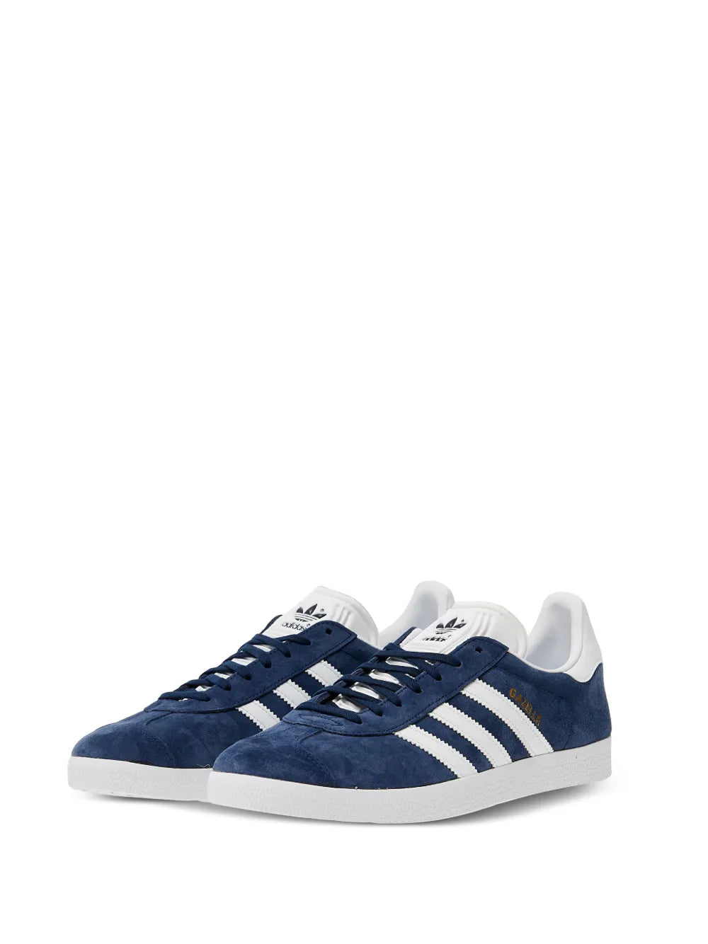 Gazelle Navy Blue/White Sneakers