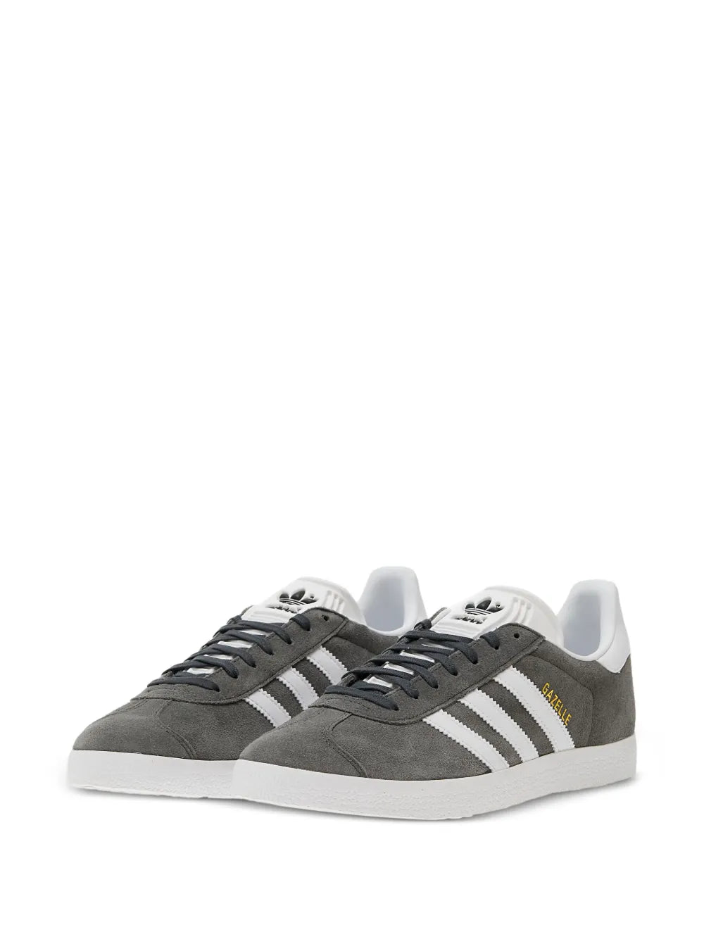 Gazelle Solid Grey Low-Top Sneakers