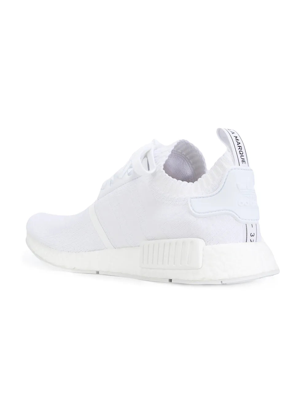 Nmd_R1 Primeknit Triple White Sneakers