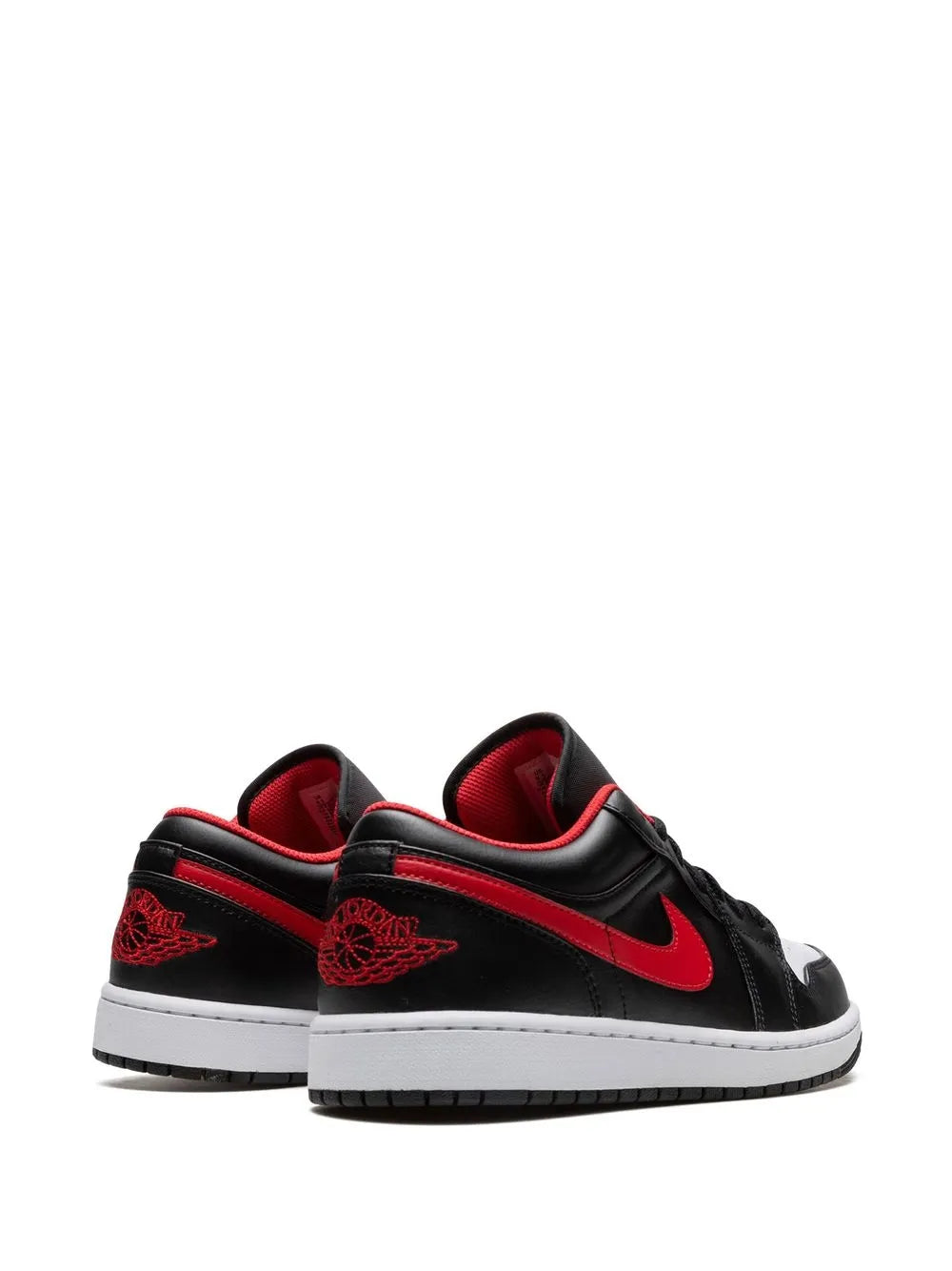 1 Low White Toe Sneakers
