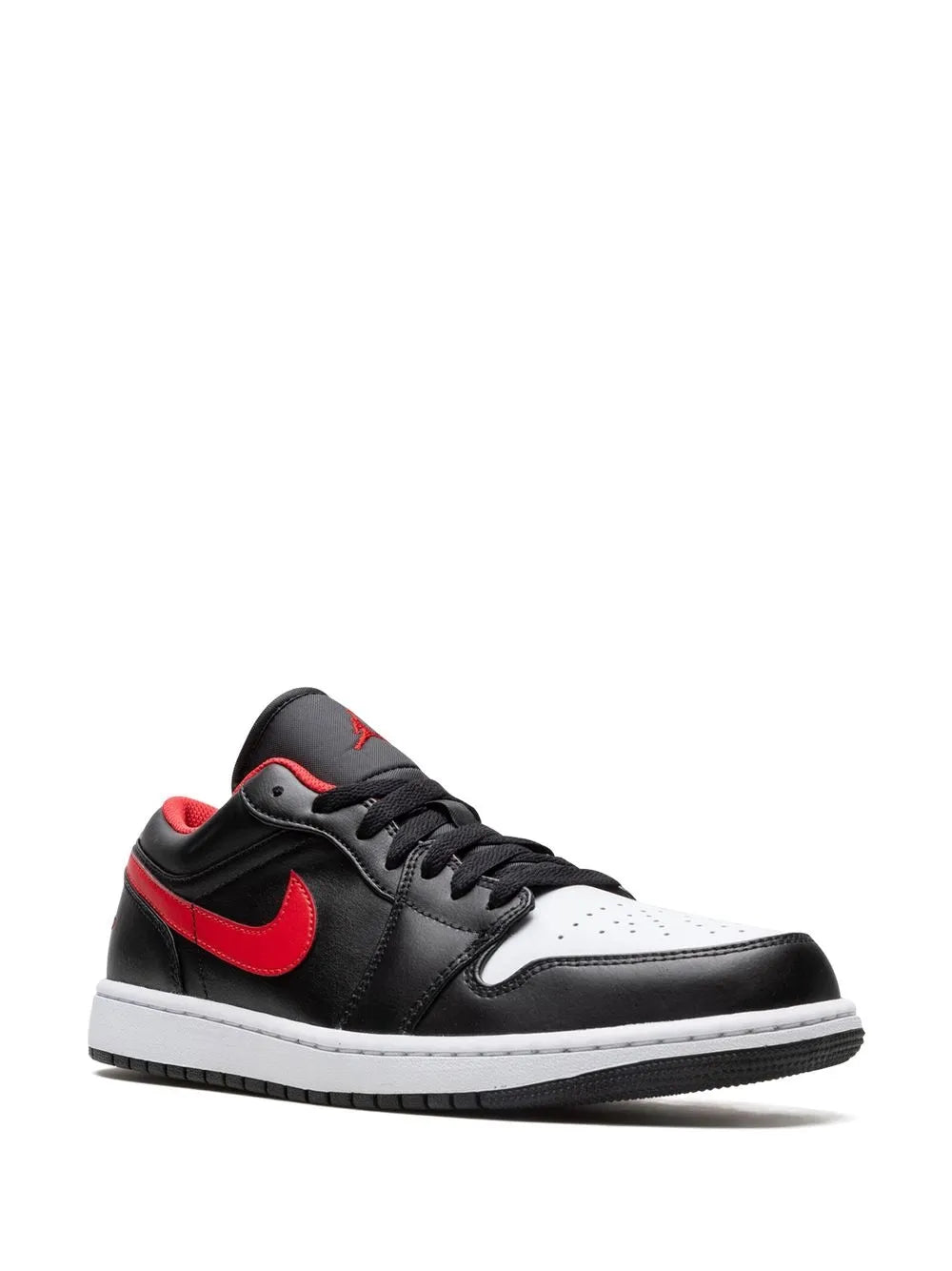 1 Low White Toe Sneakers
