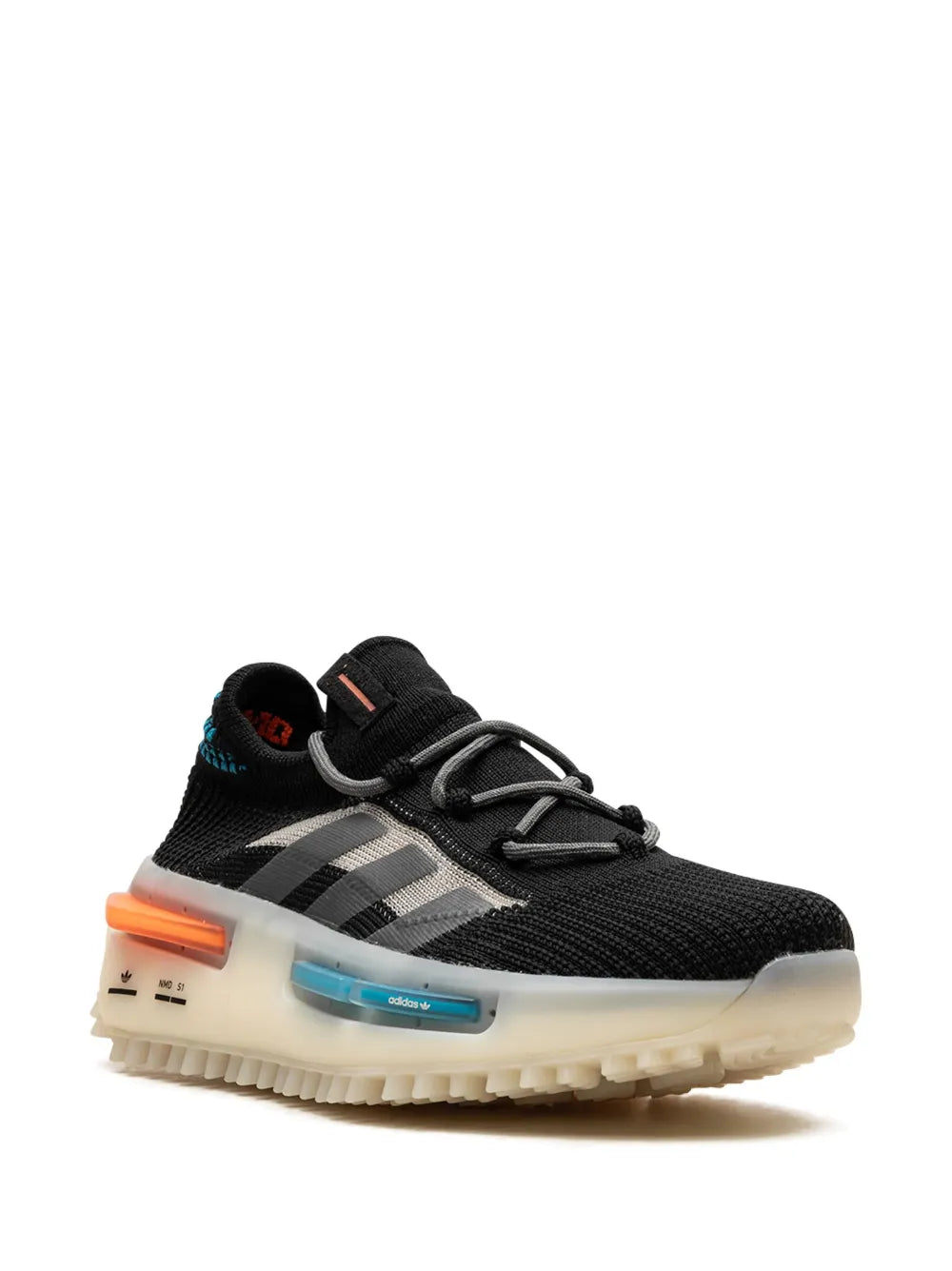 Nmd S1 adidas Nmd S1 Core Black Blue Orange Sneakers
