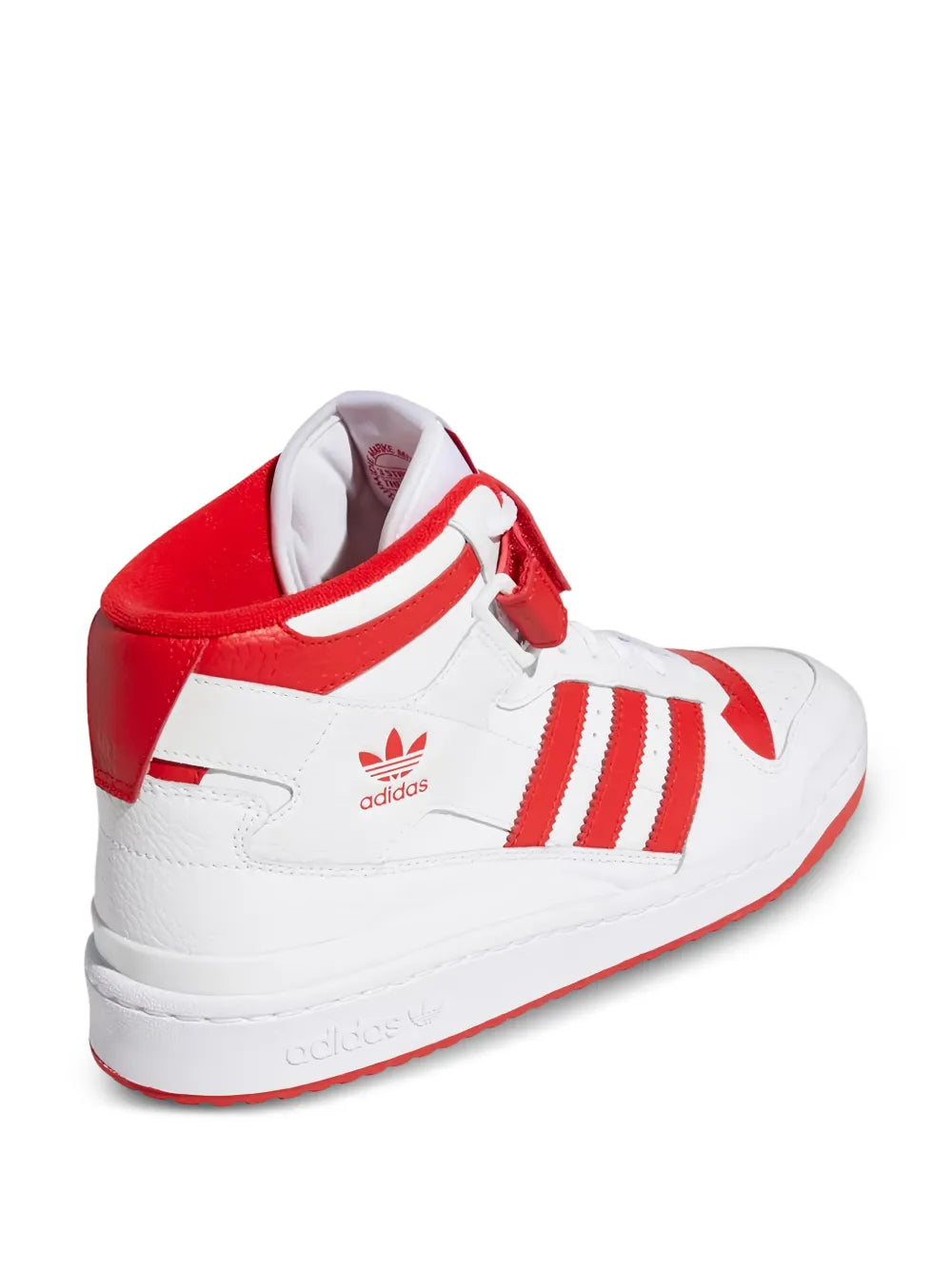 Forum Mid White Sneakers