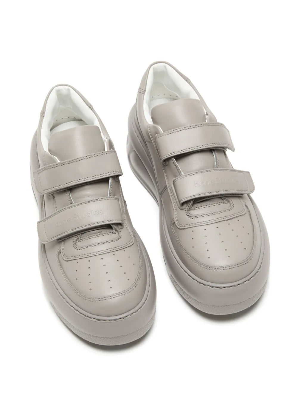 Leather Platform Sneakers