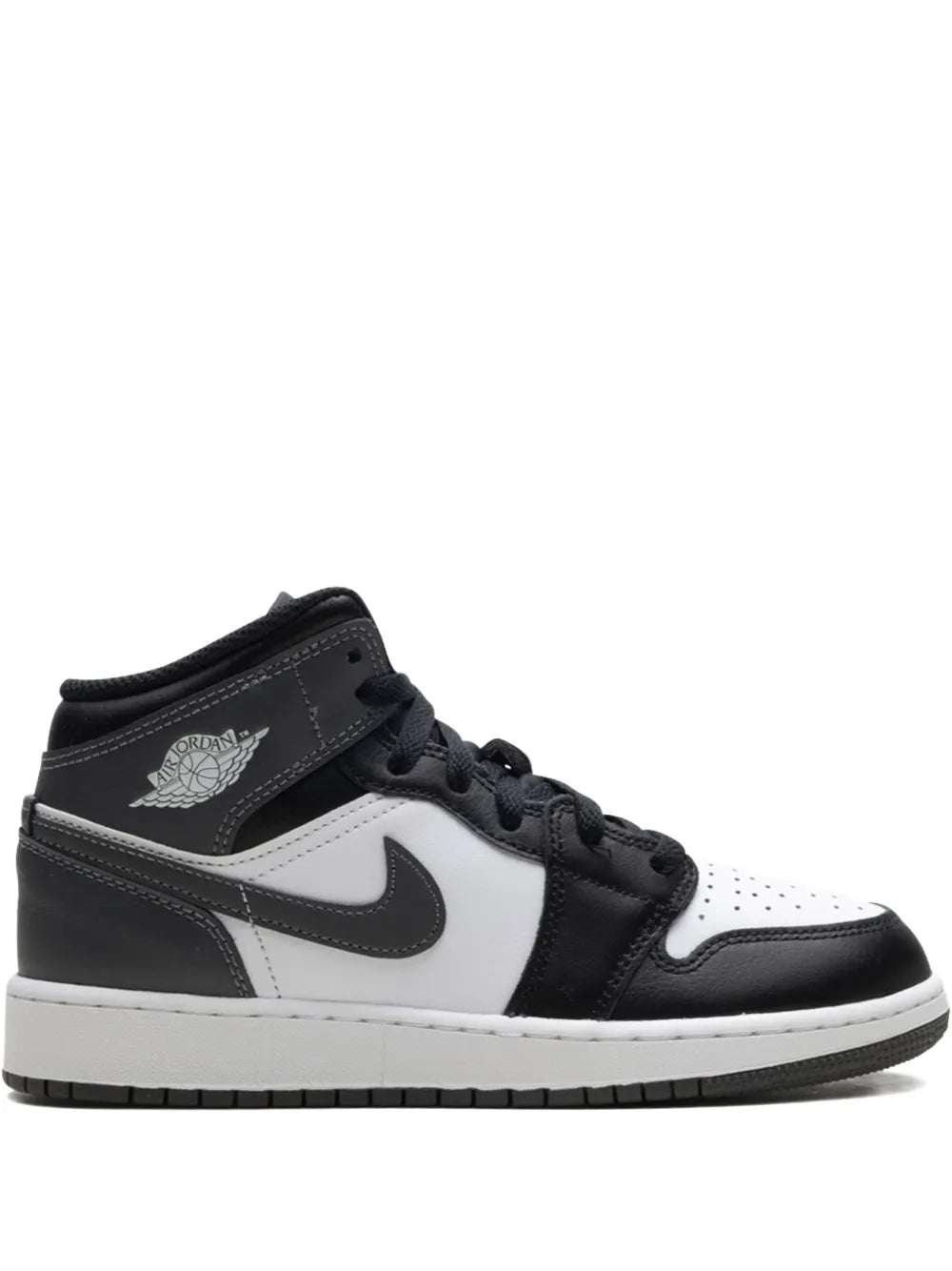 1 Mid Black/ Iron Grey/ White Sneakers