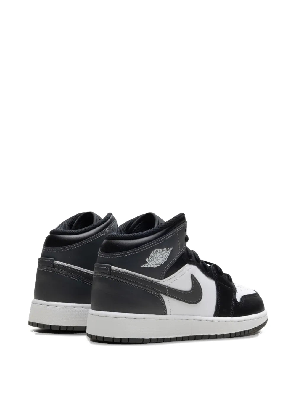 1 Mid Black/ Iron Grey/ White Sneakers