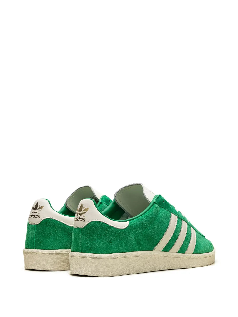 Jabbar Cream White/Green/Gold Metallic Sneakers