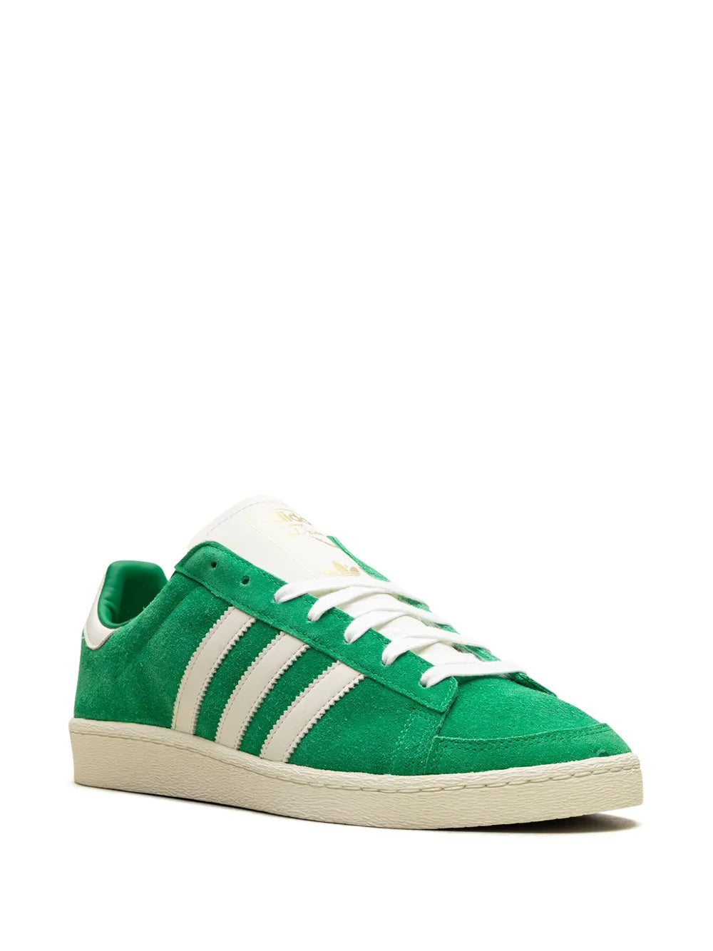 Jabbar Cream White/Green/Gold Metallic Sneakers
