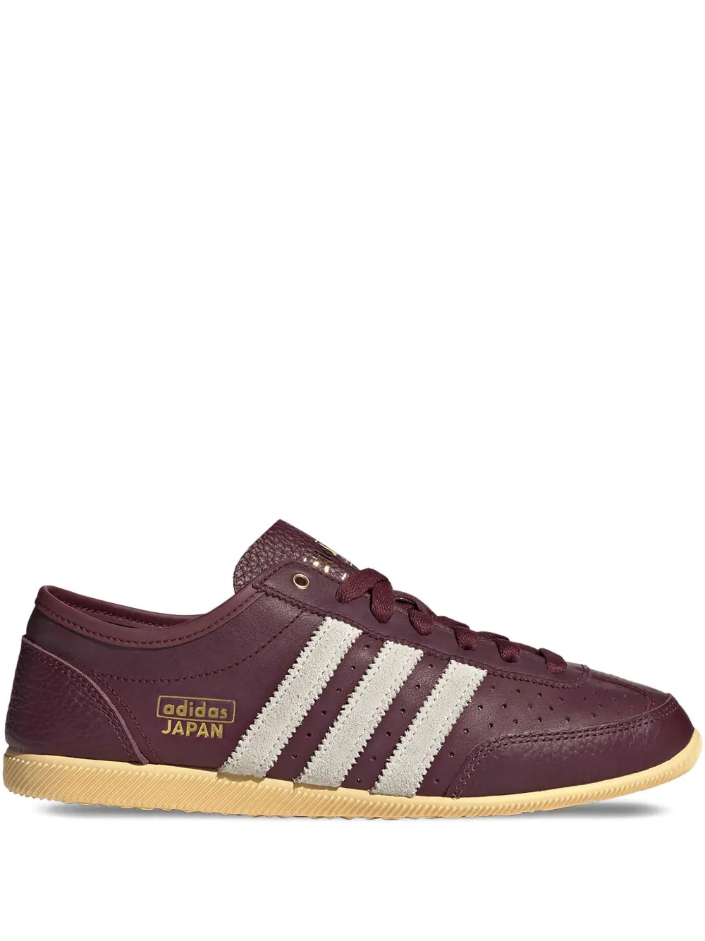 Japan Decon Three-Stripe Leather Sneakers