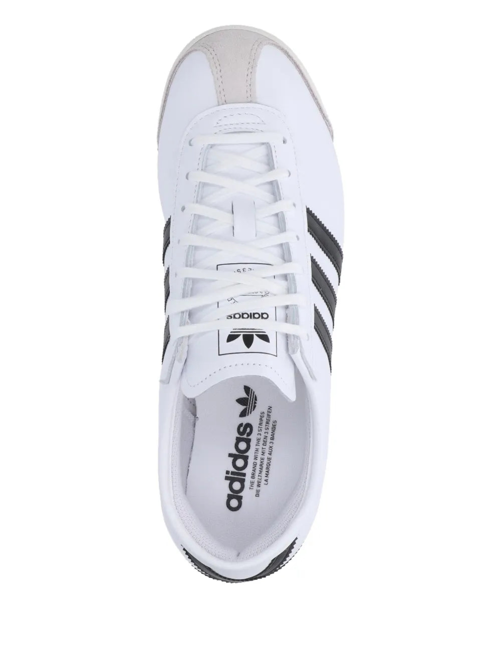 70S Italian Three-Stripe Leather Sneakers