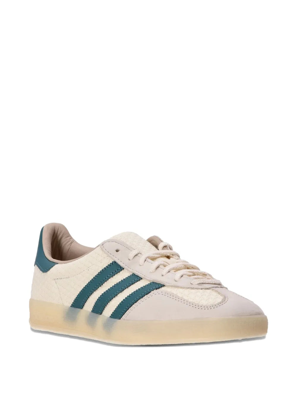Gazelle Three-Stripe Textured Sneakers